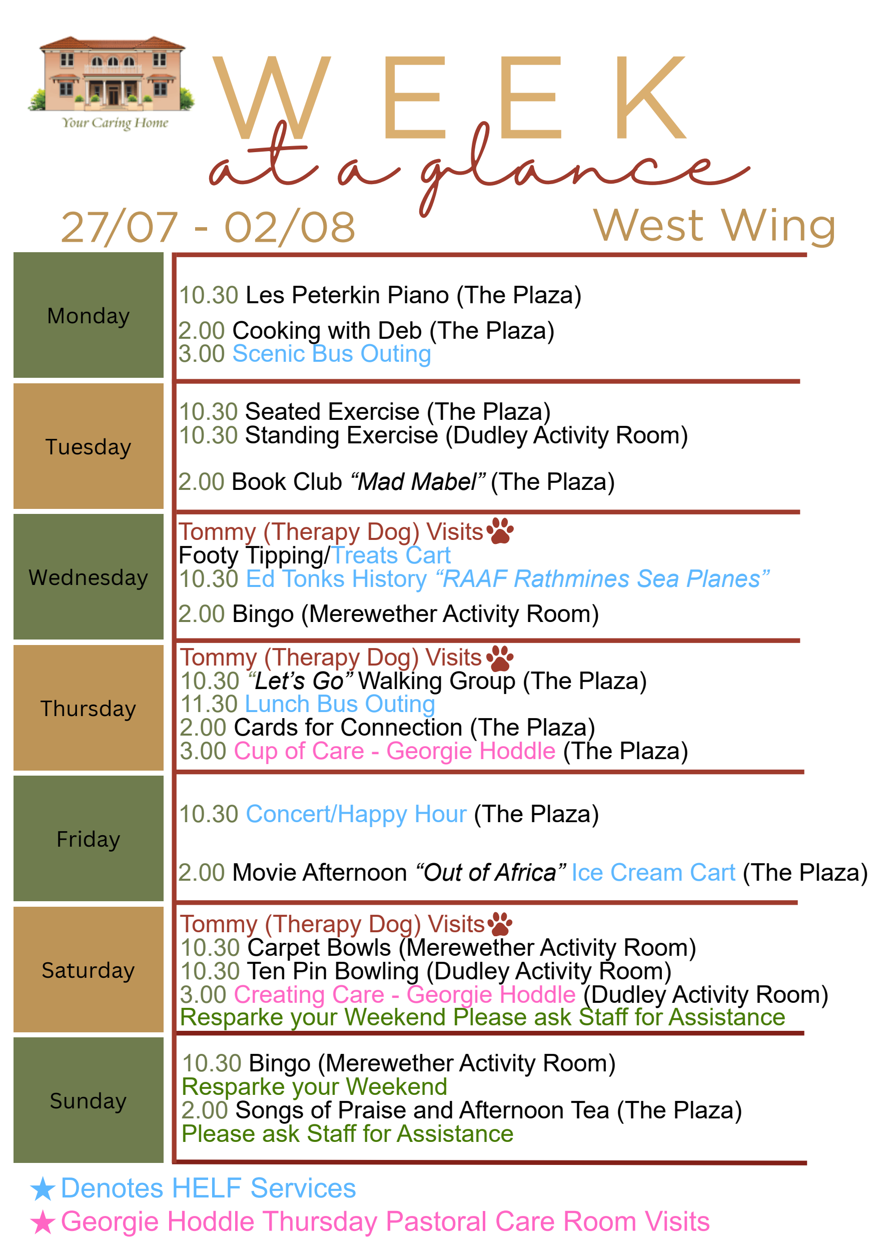 Parish Newsletter 28 July 2026