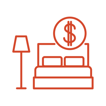 <b>Range of room types for different budgets</b>